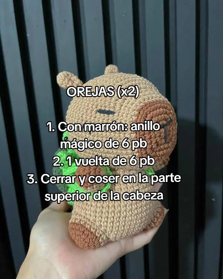 Patrón de amigurumi capibara: guía completa para principiantes