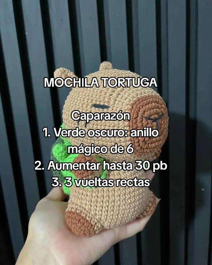 Patrón de amigurumi capibara: guía completa para principiantes