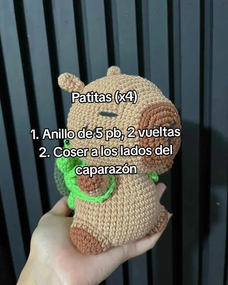 Patrón de amigurumi capibara: guía completa para principiantes