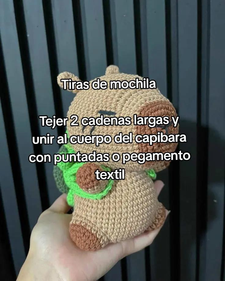 Patrón de amigurumi capibara: guía completa para principiantes