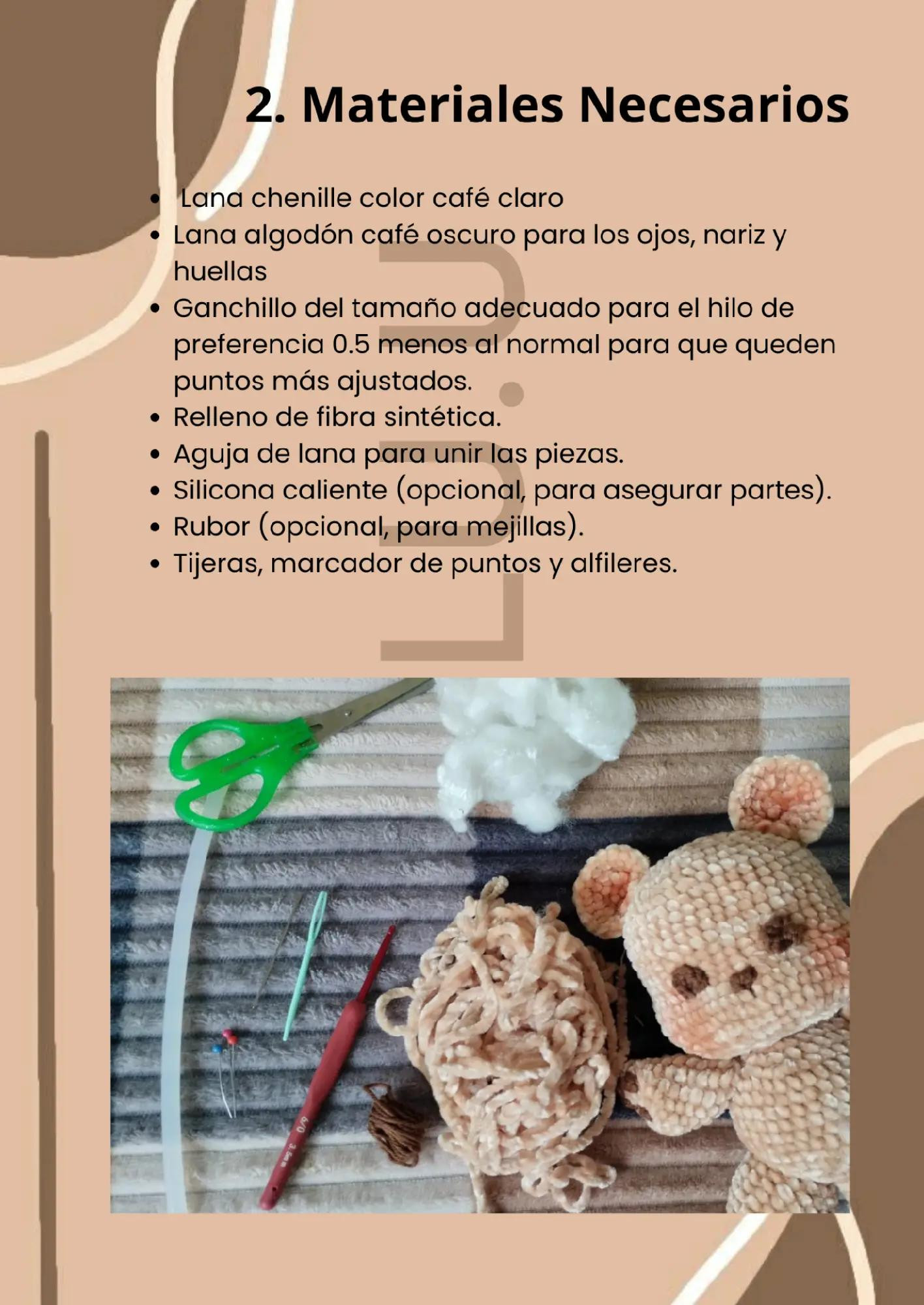 Patrón de Amigurumi: Cómo Crear un Tierno Osito de Ganchillo