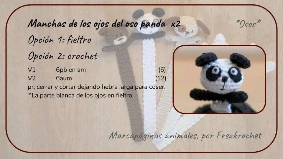 PATRÓN DE AMIGURUMI: CÓMO HACER UN MARCAPÁGINAS CON FORMAS DE ANIMALES