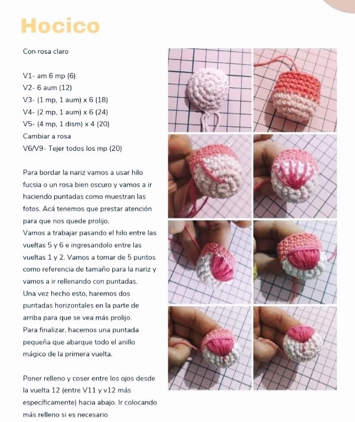Patrón de amigurumi: Cómo hacer una pantera rosa adorable