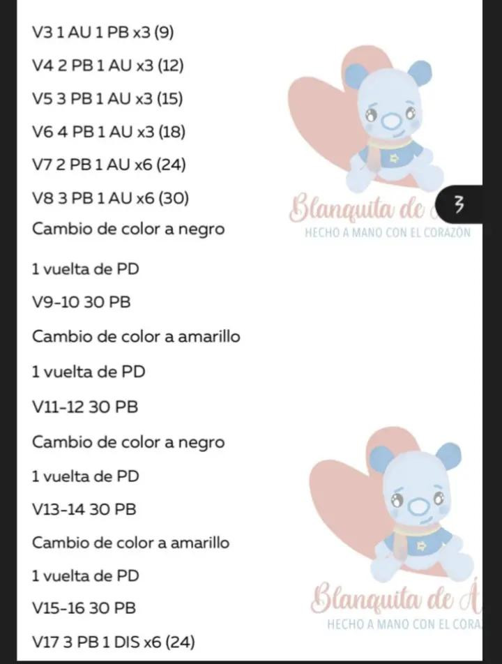 Patrón de Amigurumi: Cómo Tejer una Abejita Chiquitita Paso a Paso