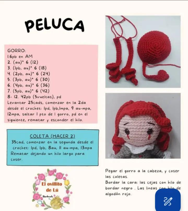 Patrón de Amigurumi: Crea tu propia PennyGirl Mini
