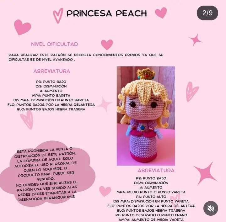 Patrón de Amigurumi: Crea tu propia princesa con crochet