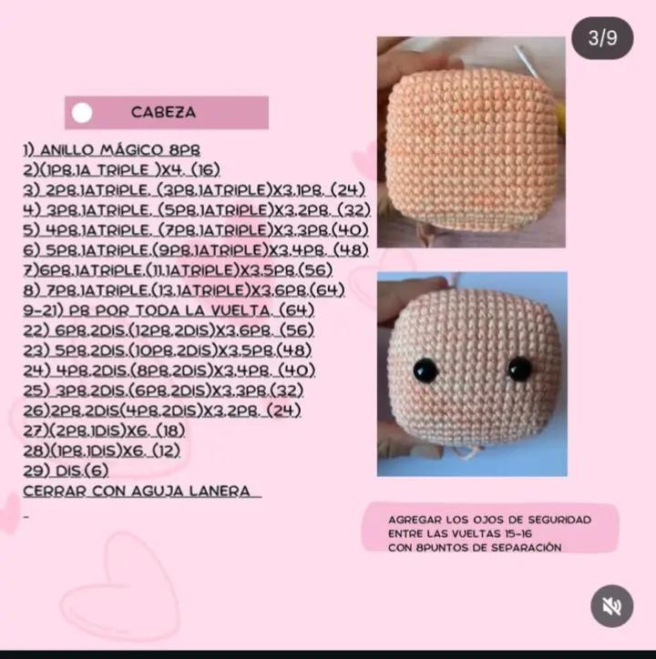 Patrón de Amigurumi: Crea tu propia princesa con crochet
