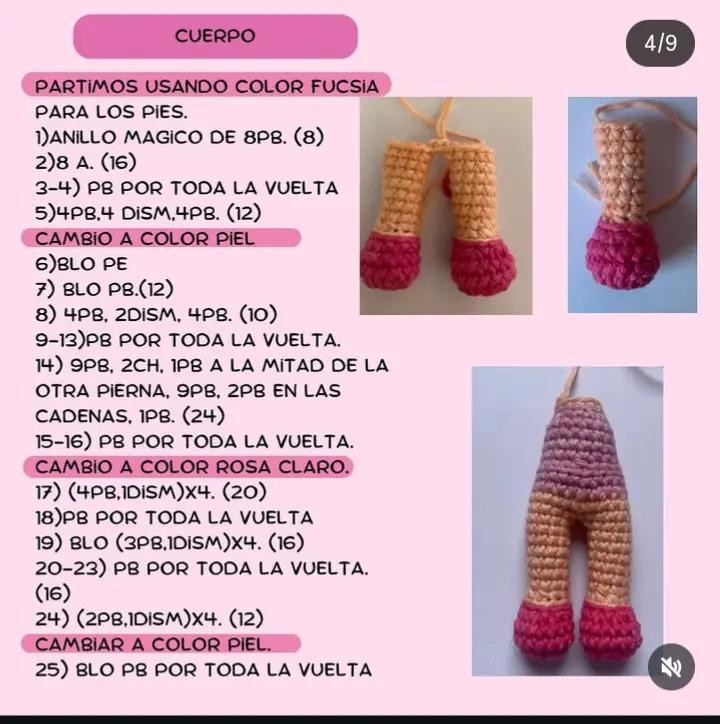 Patrón de Amigurumi: Crea tu propia princesa con crochet