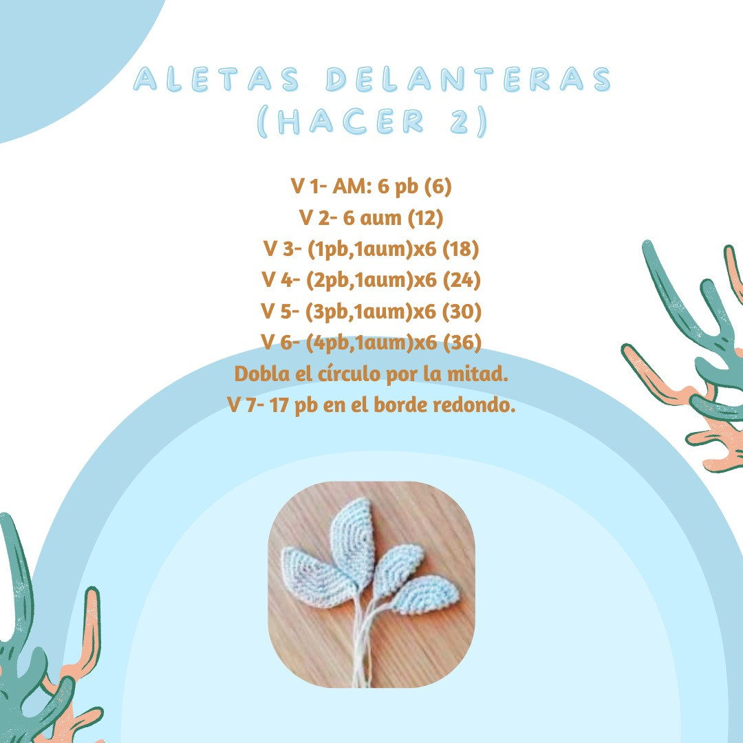 Patrón de Amigurumi: Crea tu Propia Tortuga Marina