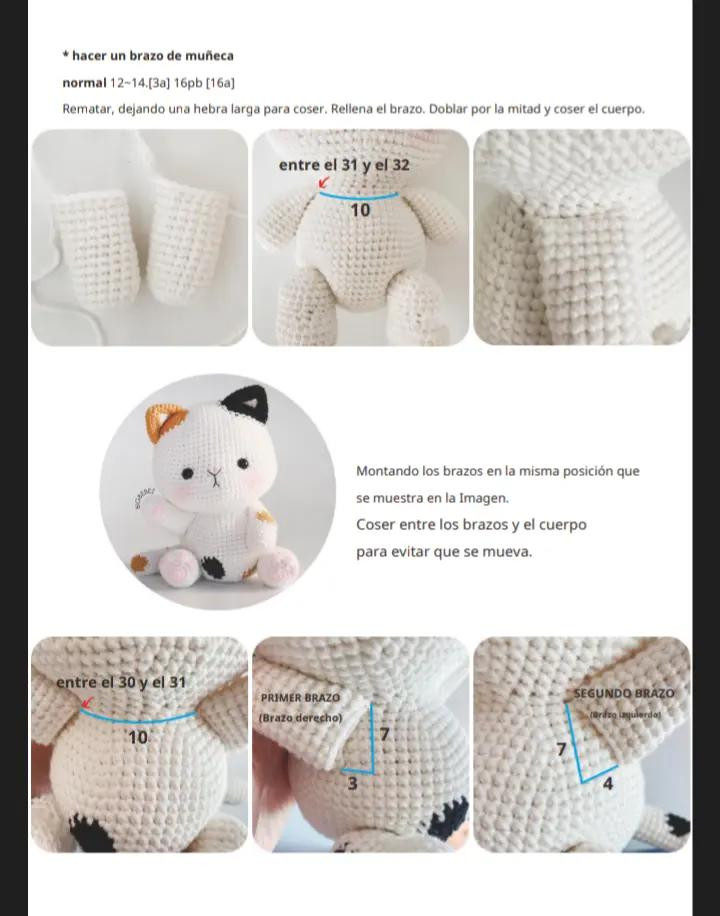Patrón de Amigurumi: Crea tu Propio Gato Gris con Crochet