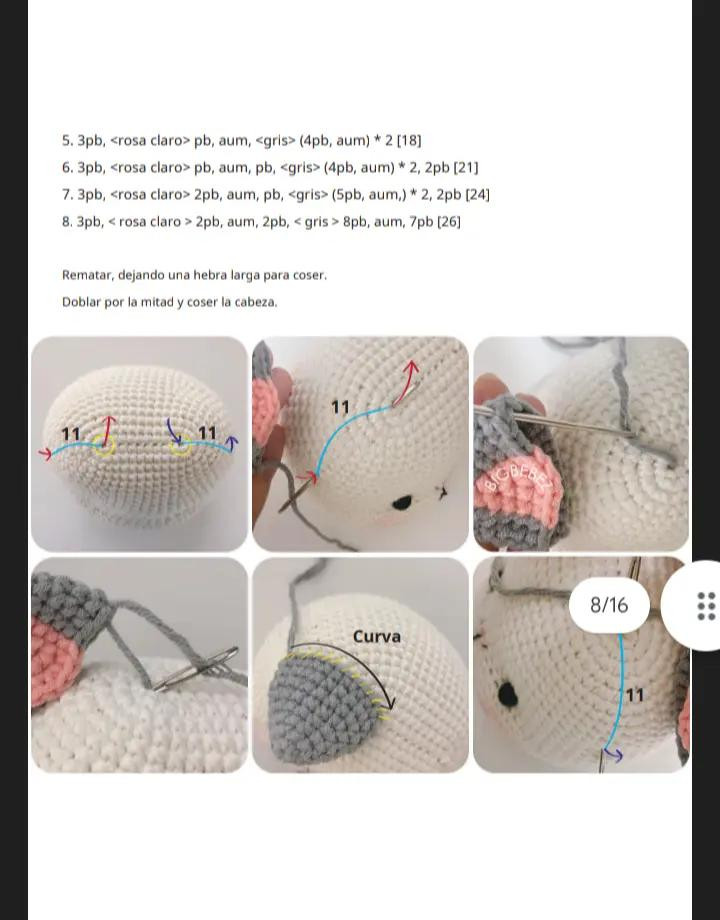 Patrón de Amigurumi: Crea tu Propio Gato Gris con Crochet
