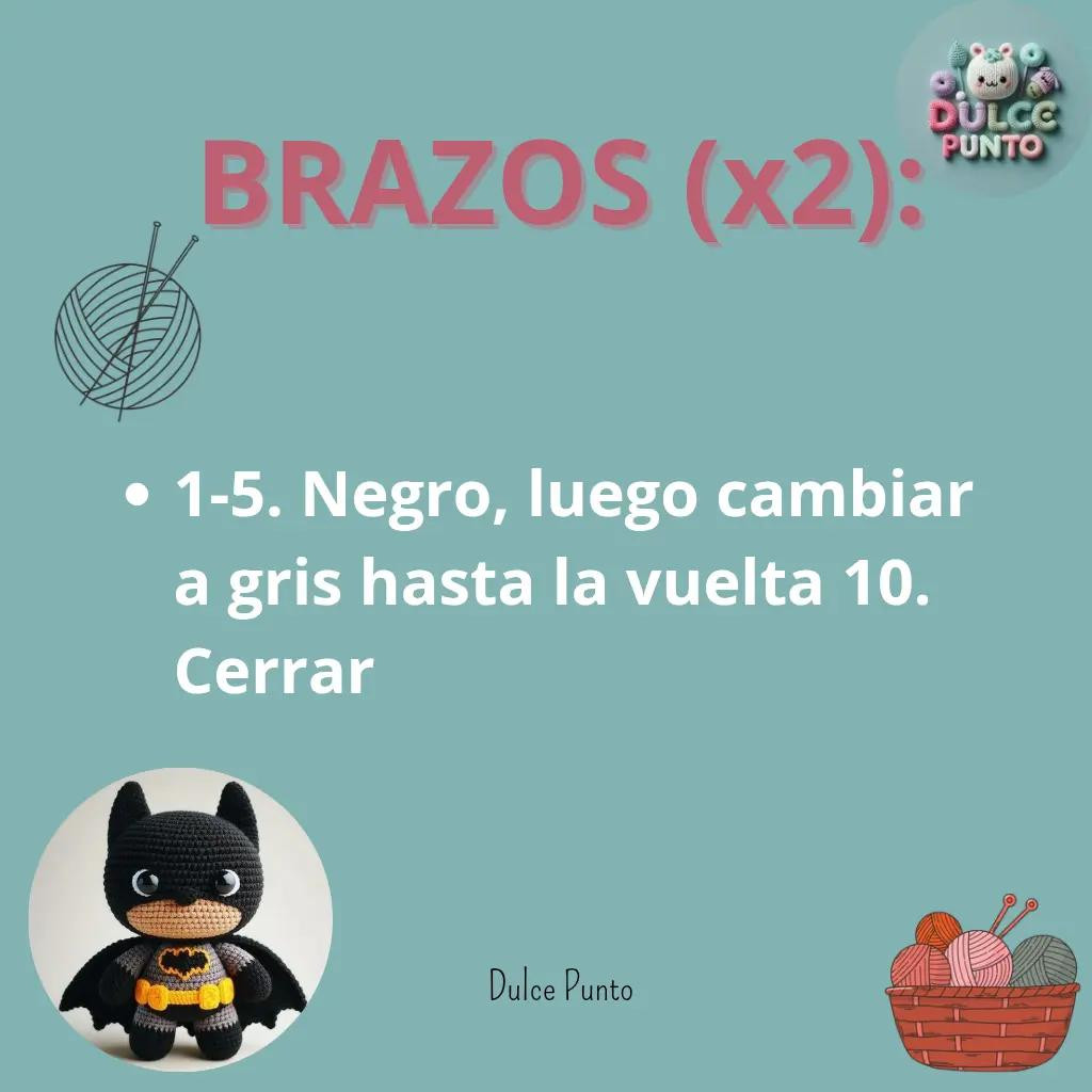 Patrón de Amigurumi: Crea Tu Propio Mini Héroe Inspirado en Batman