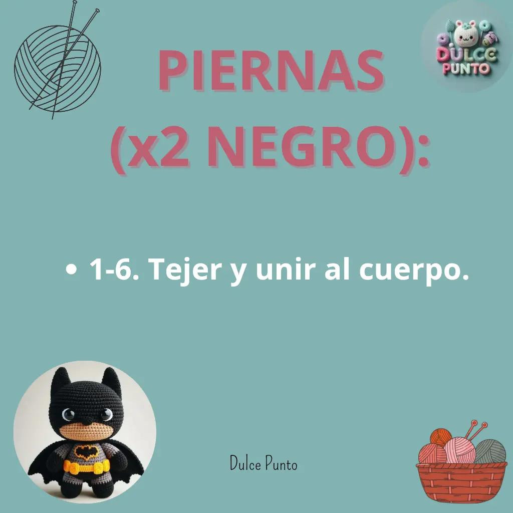 Patrón de Amigurumi: Crea Tu Propio Mini Héroe Inspirado en Batman