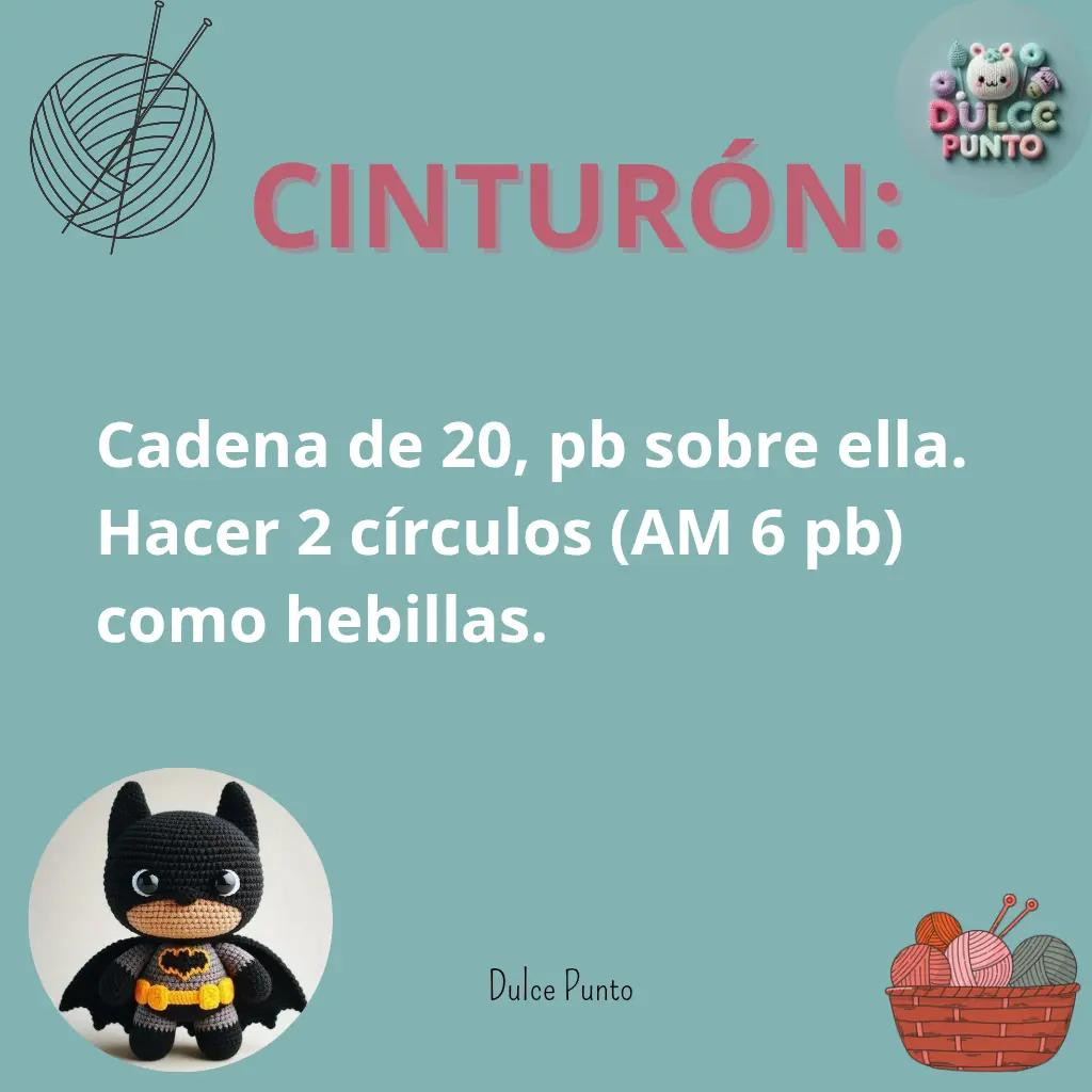 Patrón de Amigurumi: Crea Tu Propio Mini Héroe Inspirado en Batman