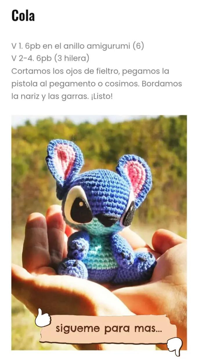 Patrón de amigurumi: Crea tu propio personaje azul adorable