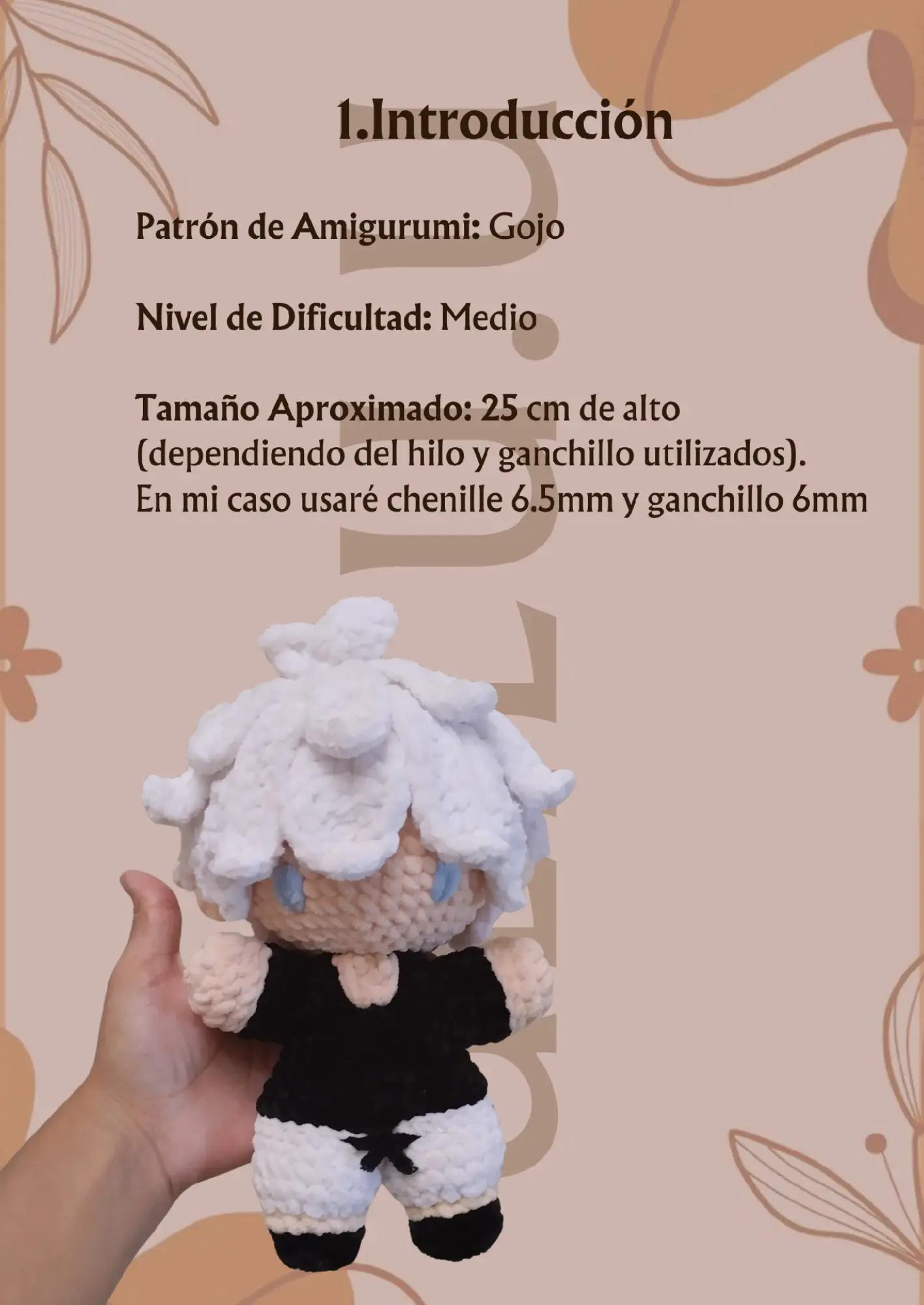 Patrón de Amigurumi: Crea tu propio personaje con este diseño detallado