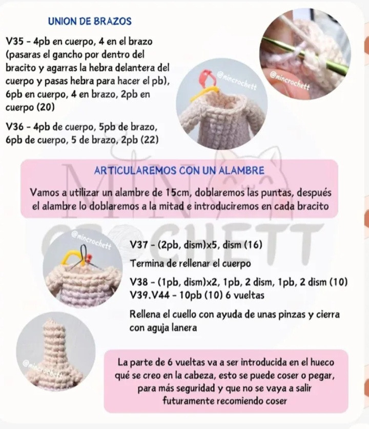Patrón de Amigurumi: Cupida con Corazones para San Valentín