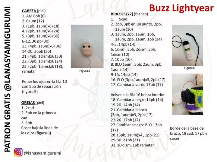 Patrón de Amigurumi de Buzz Lightyear: Crea Tu Propia Aventura Espacial
