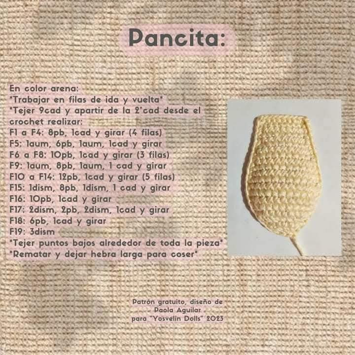 Patrón de amigurumi de dinosaurio con flotador para principiantes