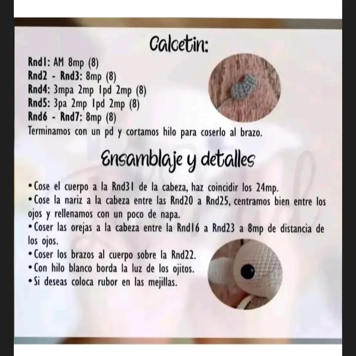 Patrón de Amigurumi de Dobby: Instrucciones Detalladas para Tejedores