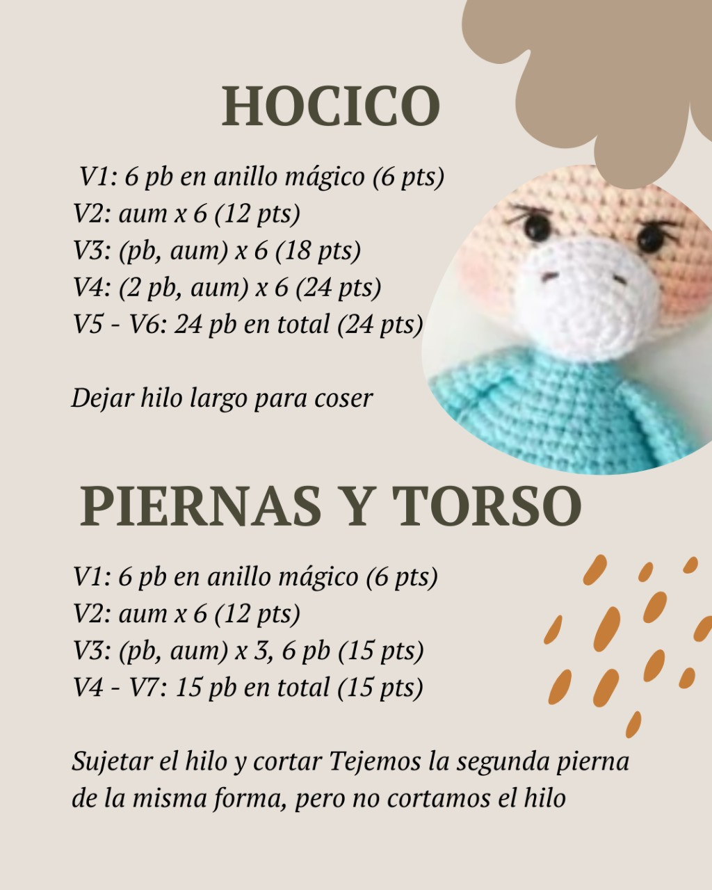 Patrón de Amigurumi de Jirafa Adorable para Tejedores Intermedios