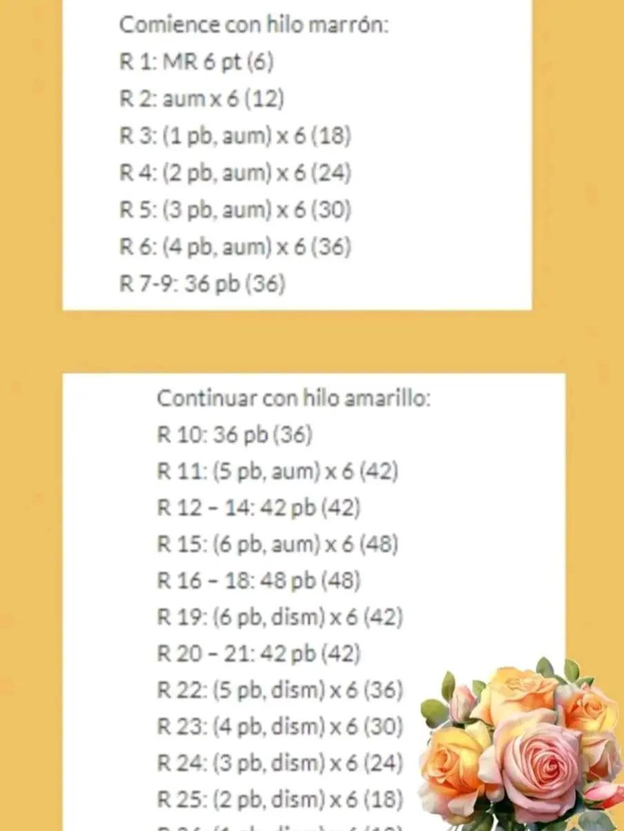 Patrón de amigurumi de jirafa gratis para principiantes