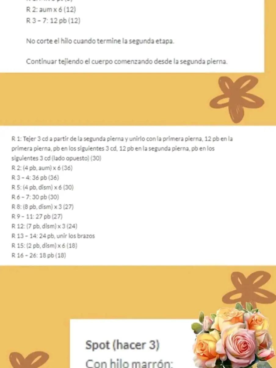 Patrón de amigurumi de jirafa gratis para principiantes