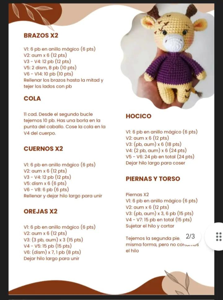 Patrón de Amigurumi de Jirafa: Guía Intermedia para Tejedores Creativos