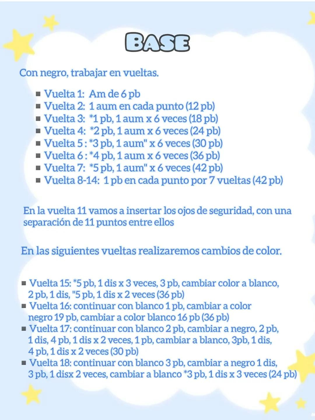 Patrón de Amigurumi de Orca Gratis para Principiantes