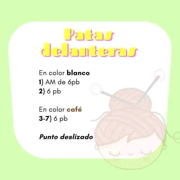 Patrón de amigurumi de perrito encantador para tejedores creativos