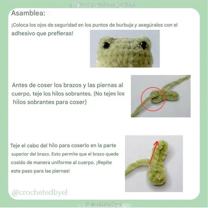 Patrón de amigurumi de ranas adorables: ¡Crea tu propio dúo!