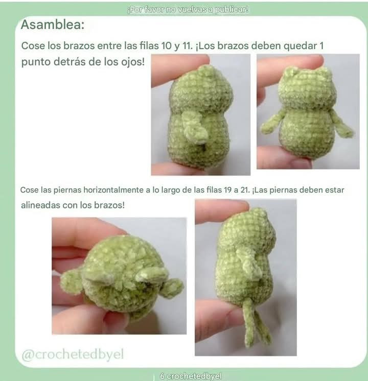 Patrón de amigurumi de ranas adorables: ¡Crea tu propio dúo!