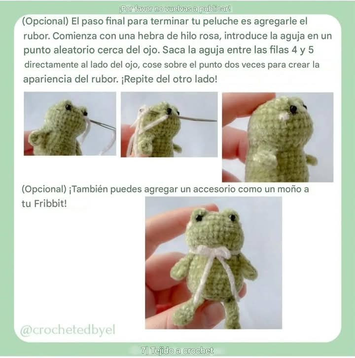 Patrón de amigurumi de ranas adorables: ¡Crea tu propio dúo!