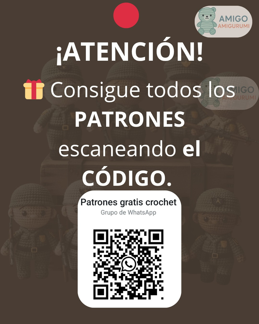 Patrón de Amigurumi de Soldados: Crea Tu Propio Ejército de Muñecos