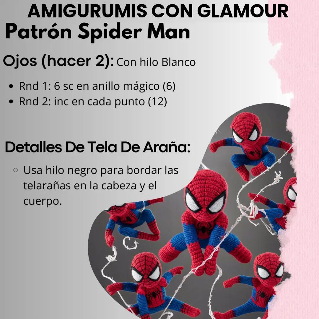 Patrón de Amigurumi de Spider-Man: Guía Completa para Tejedores