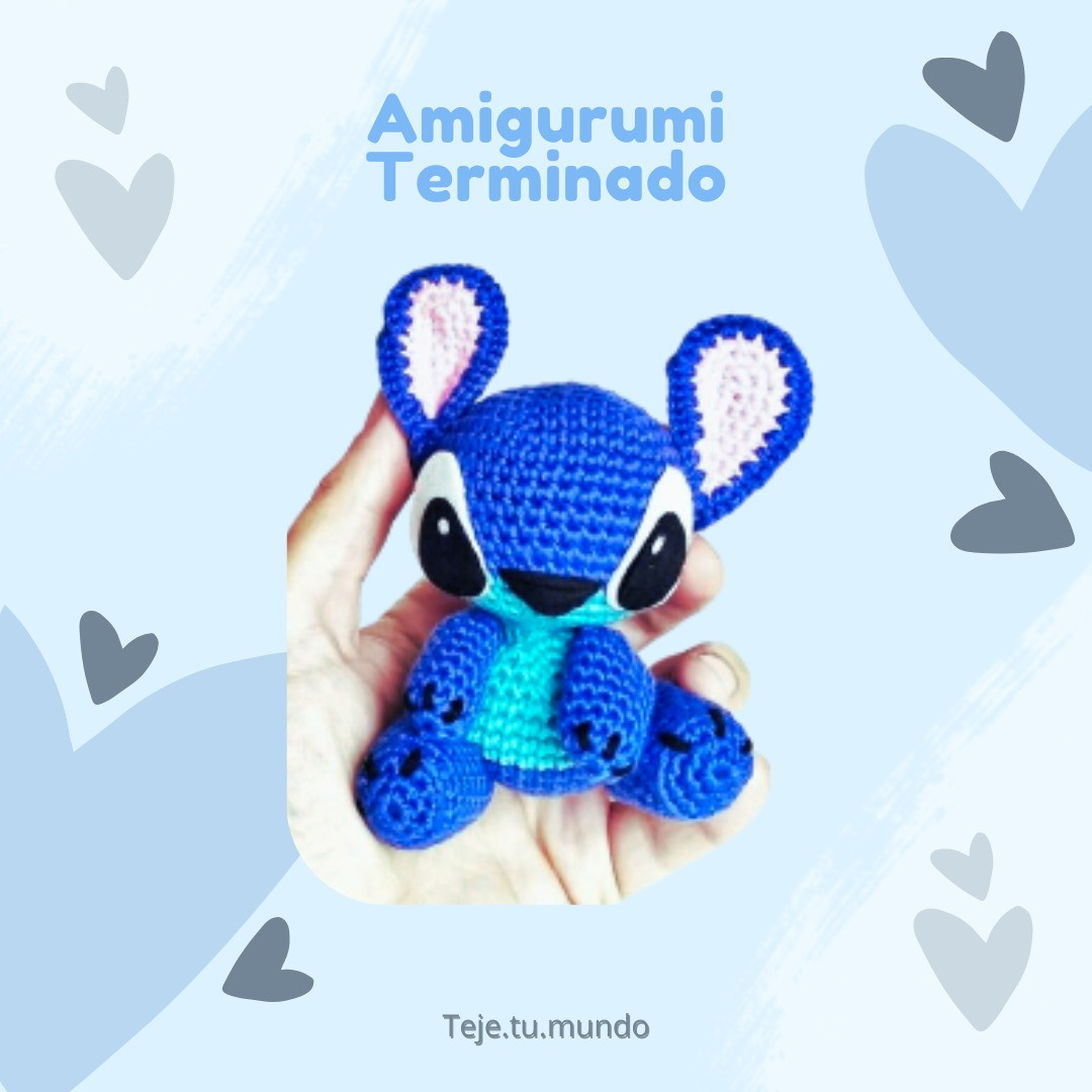 Patrón de Amigurumi de Stitch para Tejedores Expertos