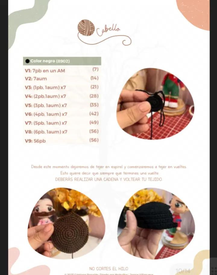 Patrón de amigurumi de un famoso futbolista con detalles impresionantes