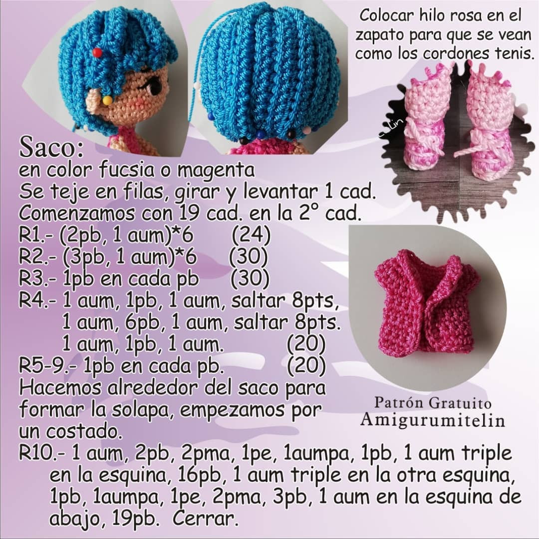 Patrón de Amigurumi de V Kim Tae-hyung: Guía Gratuita para Tejedores