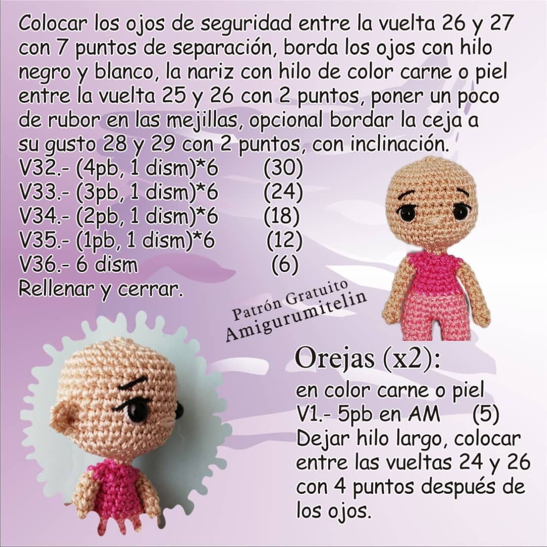 Patrón de Amigurumi de V Kim Tae-hyung: Guía Gratuita para Tejedores