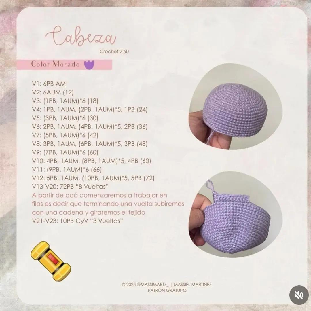 Patrón de amigurumi: Disfraz de Boo con detalles adorables
