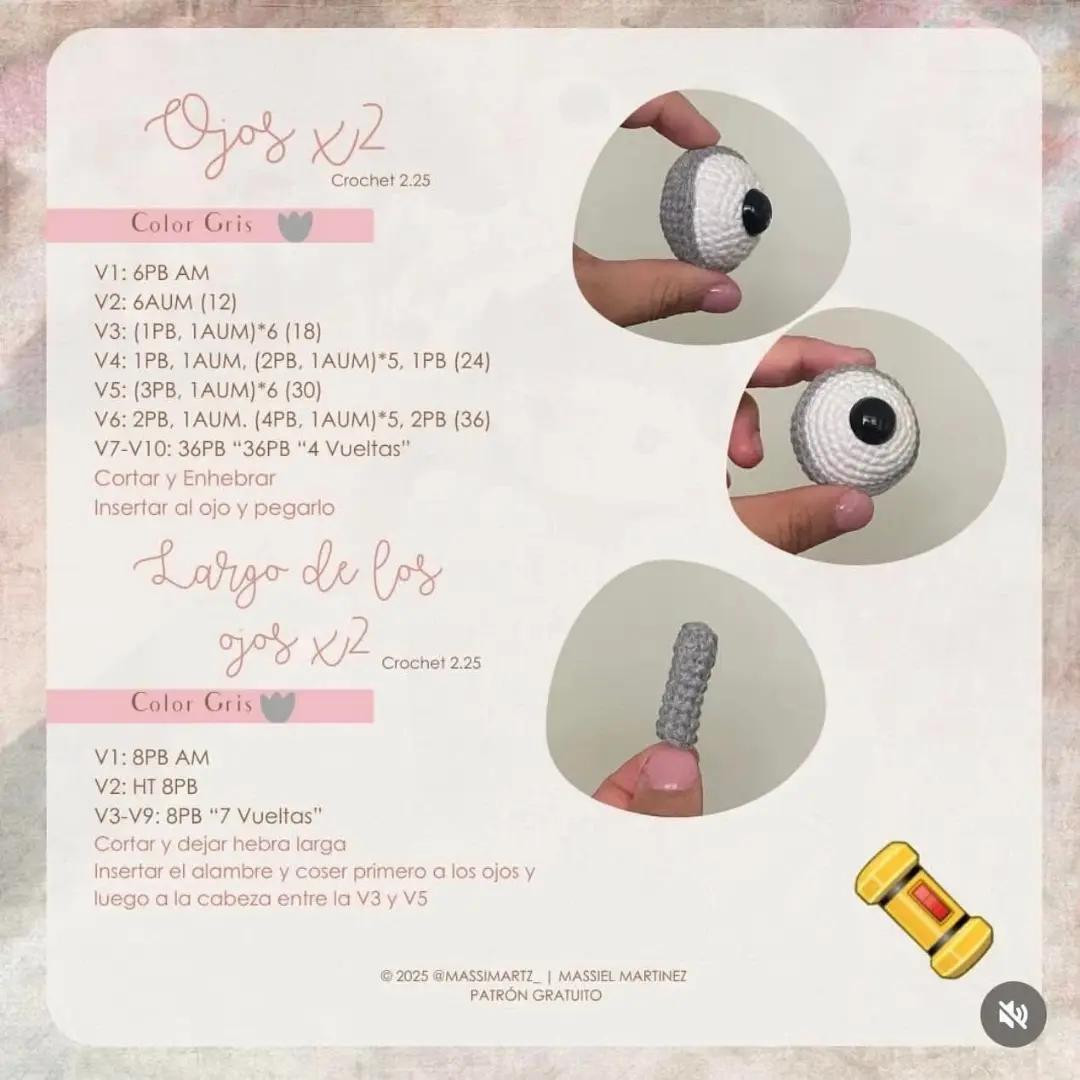 Patrón de amigurumi: Disfraz de Boo con detalles adorables