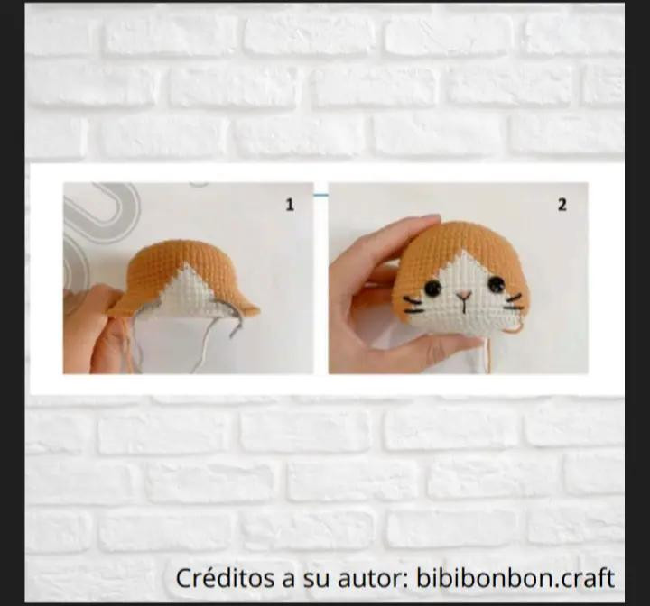 Patrón de Amigurumi: Gatito Munchkin con Instrucciones Gratis