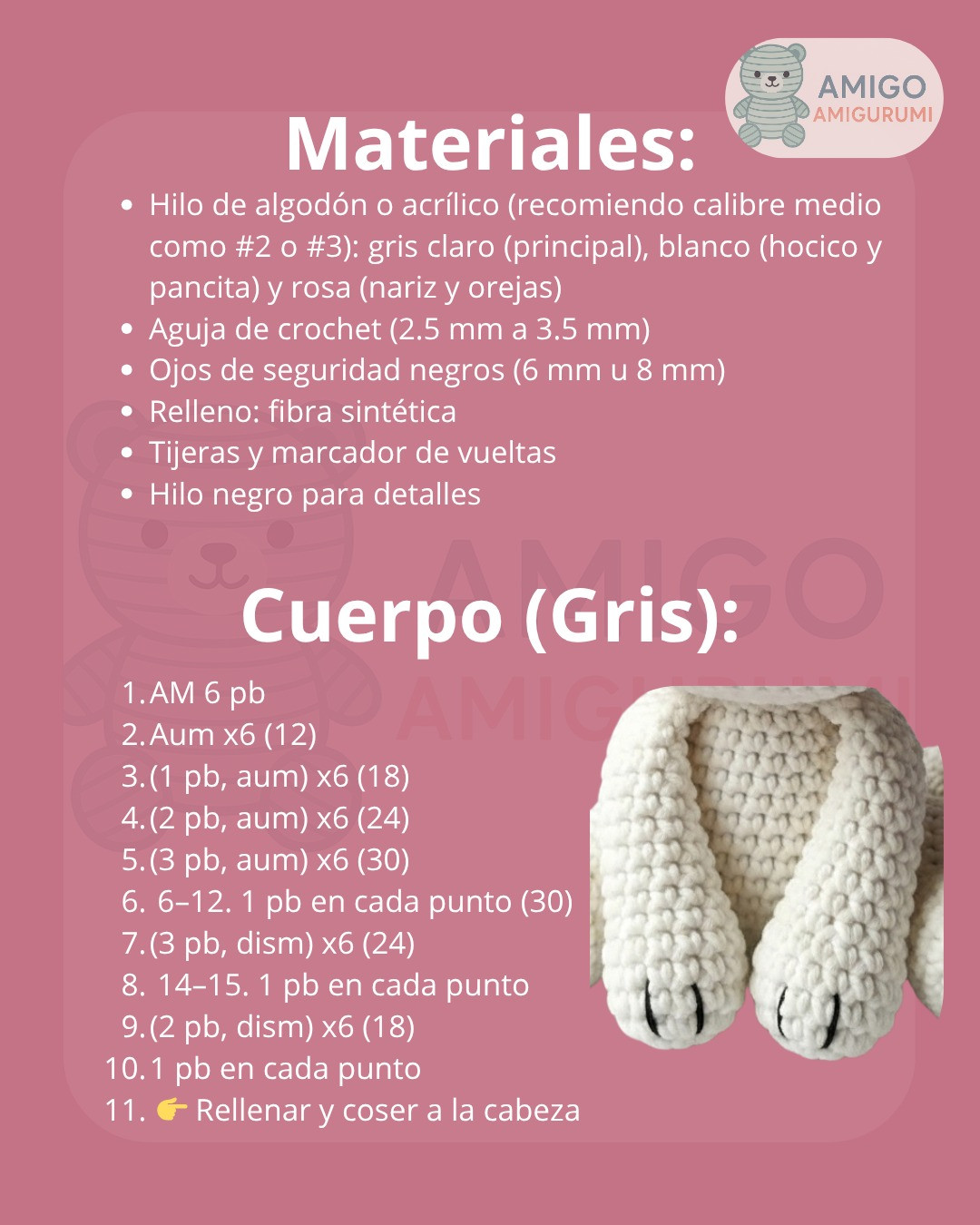 Patrón de Amigurumi: Gatito Tierno para Tejedores Creativos