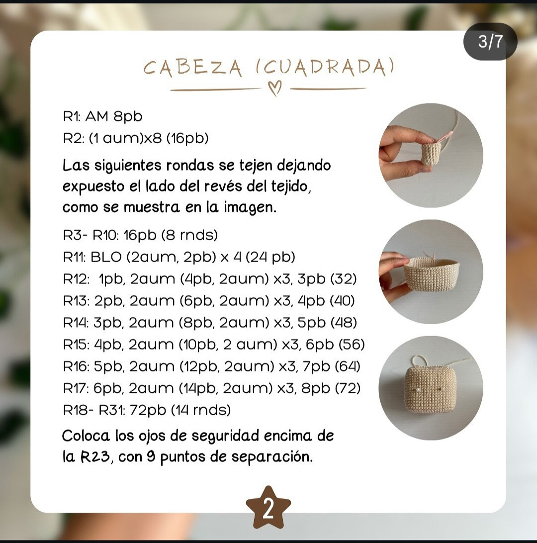 Patrón de amigurumi gratis para crear cuerpo base adorable.