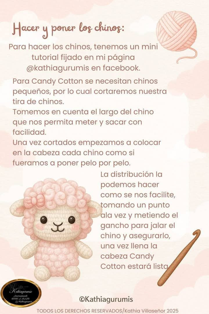 Patrón de amigurumi gratis para tejer una ovejita adorable.