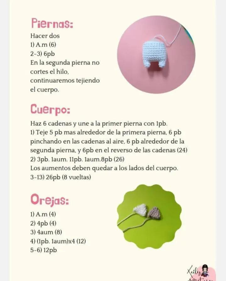 Patrón de amigurumi gratis: tiernos gatitos para principiantes