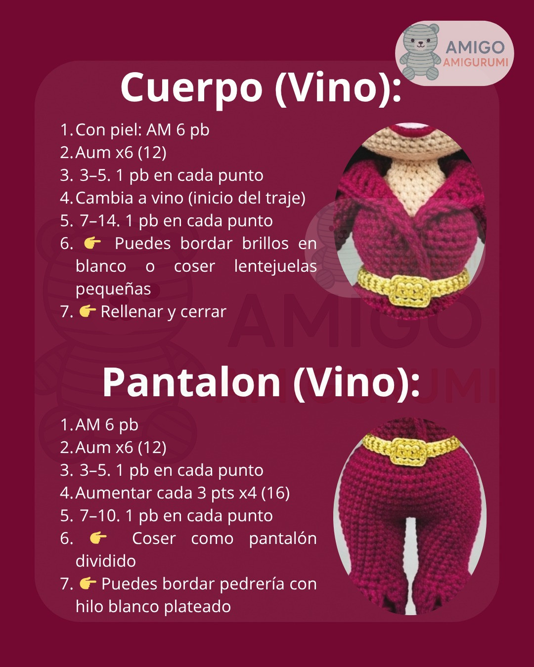 Patrón de Amigurumi Inspirado en Famosa Cantante Selena Quintanilla