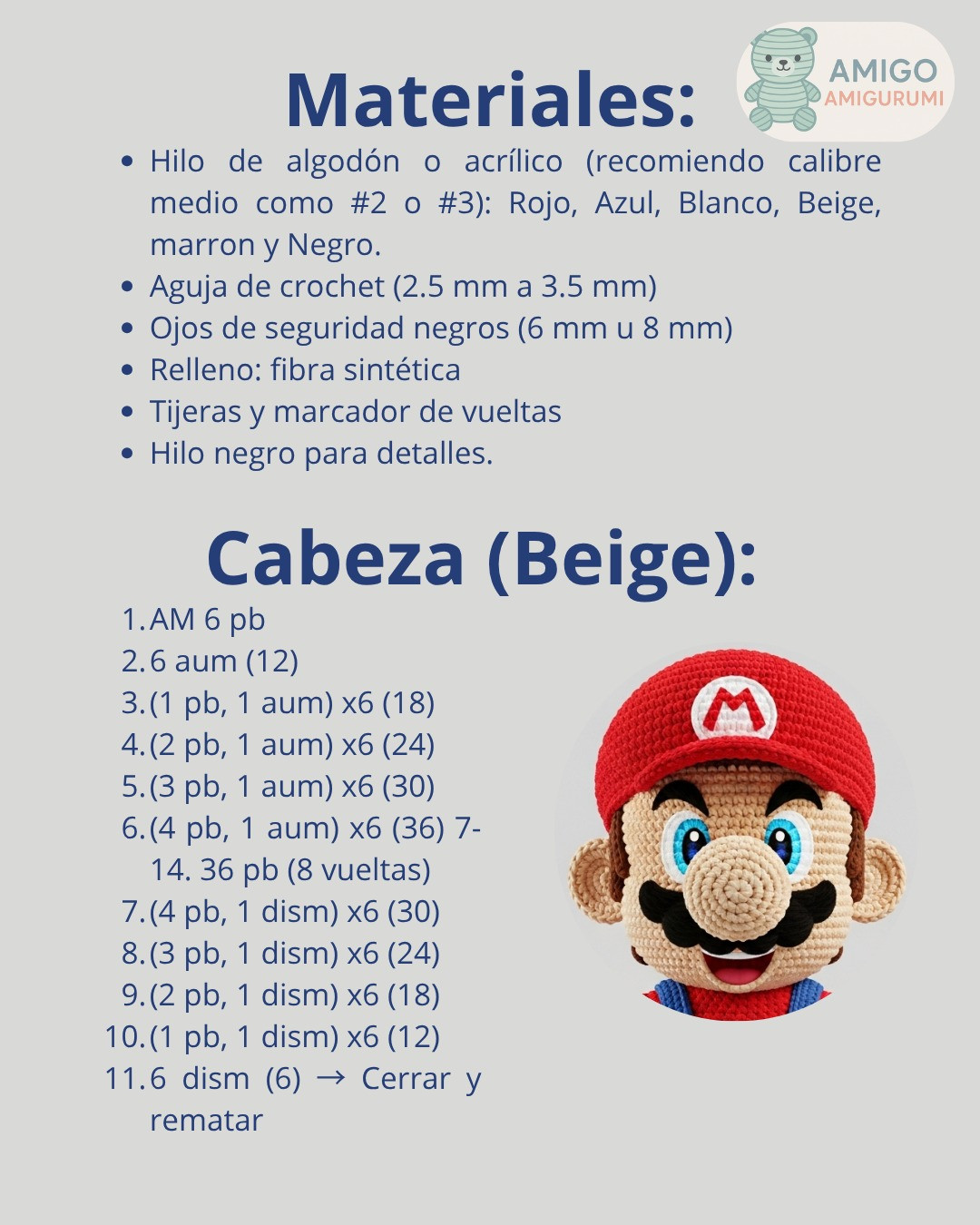 Patrón de amigurumi inspirado en Mario Bros, ideal para fans del crochet.