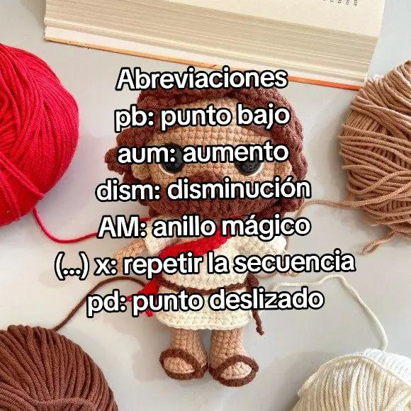 Patrón de Amigurumi: Jesús de Amor, Nivel Intermedio, 20-25 cm