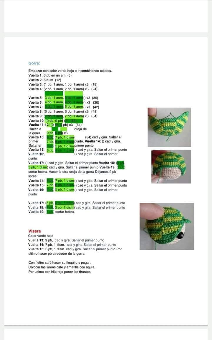 Patrón de Amigurumi: Personajes del Chavo del Ocho con Instrucciones Detalladas